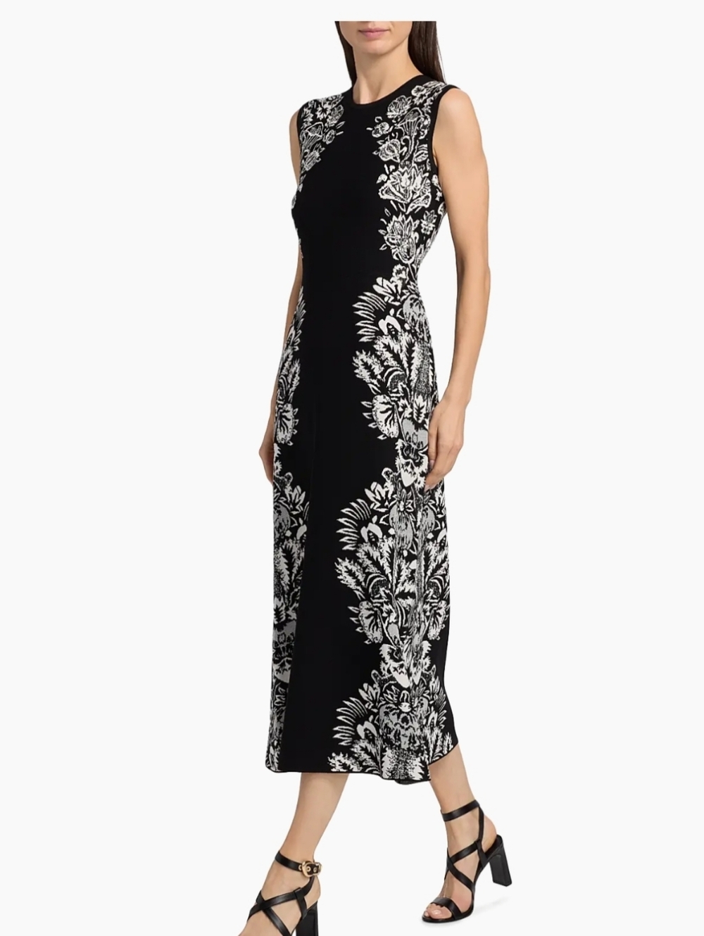 Ulla Johnson Liana Floral Jacquard Midi-Dress Size S MSRP $850